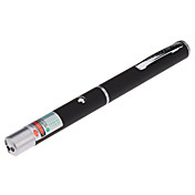 Stylo en forme de 1mW 532nm pointeur laser vert + blanc Set lampe de poche LED (2 x AAA)