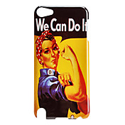 Energy Woman Pattern Hard Case for iTouch 5