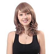 Lolita Curly Wig Inspired by Zipper Gradient Brown 52cm Sweet