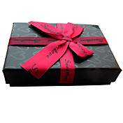 Black Gift Box With Ribbon Bowknot