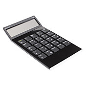 Portable 10 dígitos Calculadora Dual Power Electronic 737 con pantalla LCD