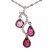 Modieuze 925 zilver met Toermalijn plating 18K Gold Women's Necklace