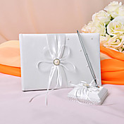 "Eternidad" de la boda libro de visitas y pluma conjunto