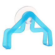 Bathroom Kitchen Rag Sponge Holder Hanging Rack with Suction Cup (Random Color)