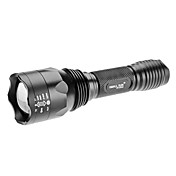 SMALLSUN ZY-C10-S Fokus Einstellbare Zoom 3-Modus Cree Q5 LED-Taschenlampe (3w, 200LM, 1x18650)