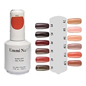 UV Gel colorido esmalte de uñas (15 ml, 1 botella)