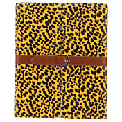Leopard Patrón PU Funda de cuero con soporte para iPad 2 y el nuevo iPad