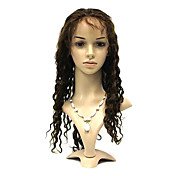 Full Lace 24 Inch Deep Wave 100% Brazilian Hair Wigs