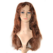 Lace Front 18 Inch Hand-tied 100% Human Hair Body Wave Hair Wigs