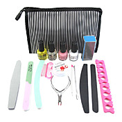 19pcs Nail File Nail Art Nail Beauty Suit