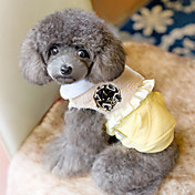 Graceful Gilet en fausse fourrure coton Style pour chiens (couleurs assorties, XS-XL)
