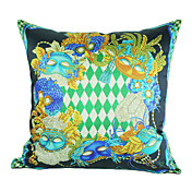 Veneza Máscara Poliéster fronha decorativa