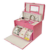 Prinsesse Design multifunktions Leatherette Shape Makeup Box