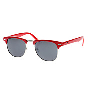 Oreka Grigio lenti rosse / blu Cornice datati occhiali da sole