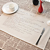 Set of 6 Astronomical Diary Style Placemats B
