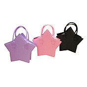 Handmade Cute Star Shaped Pure Color PU Leather Sweet Lolita Bag