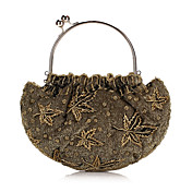 Charming Polyester with Beadings Evening Handbag/Clutches(More Colors)