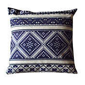 país geométrica fronha decorativo algodão / linho