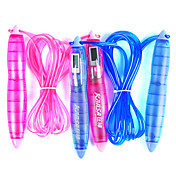 PU punho LCD Rope Skipping ajustável com o tempo de contagem, e Função calorias (cores sortidas, 3M)