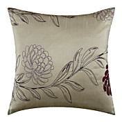 Modern Bordado Poliéster fronha decorativa