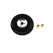 Aluminum Alloy PU Foam Rubber Wheel(2.25")