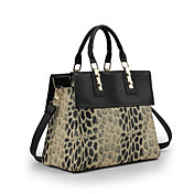 Kvinners Stilig Vintage Leopard Dual-bruk Bag