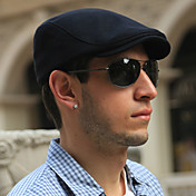 retro look pure kleur baret hoed (55-58cm)