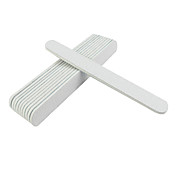 10PCS Straight Emery Nail Files(Assorted Colors)