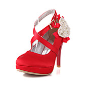Satin Stiletto Heel Pumps With Buckle Party / Wedding Shoes (More Colors)