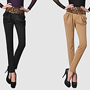 Geplooide taille Women's Straight Pants