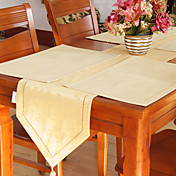 Set Of 4 Classic Beige Placemats