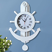 24" Mediterranean Style Anchor Wall Clock
