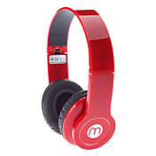 De alta calidad para auriculares estéreo Jack-603 con FM, Pantalla LED (Rojo)