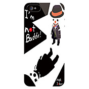 Snowman Pattern Front and Back Sticker for iPhone 5