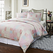 3PCS Dhanna Patchwork Jacquard Twin / Queen / King Set Copripiumino