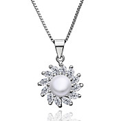 Moda Cuprum Con zirconi / Collane donna Pearl