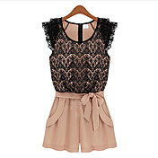 Vrouwen Lace Splicing Jumpersuit