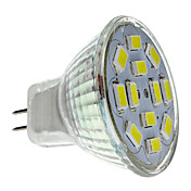 MR11 6W 12x5730SMD 550-570LM 6000-6500K Luz Branca Natural Lâmpada LED Spot (12V)