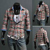 Men's Check Slim Shirt