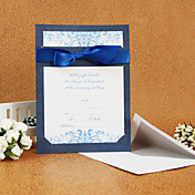 Gorgeous Style Wedding Invitation With Ribbon (Set of 50)