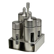 5PCS Stainless Steel Castor With Base