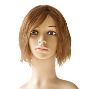 Capless 100% Indian Remy Short Silky Straight Hair Wigs Multiple Colors Available