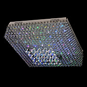 Kristall Perlen Deckenleuchte mit 45 Bunte LEDs und 12 G4 Bases