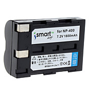 1800mAh camera batterij NP-400 voor Minolta a-5 DIGITAL, een-7 DIGITAL, Digitale SLR Camera aSweet DIGITAL en meer