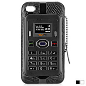 Doppia Mini Mobile Phone frequenza con coperchio per iPhone4/4s