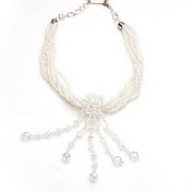 Elegant Imitation Pearl Women's Necklace