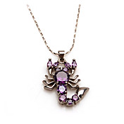 Fashion Alloy With Cubic Zirconia Women's Necklace