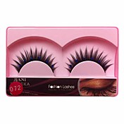1 Pair Black Machine Made False Eyelashes YBK072