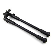 Black Aluminium Retractable Bipod (37.5x5x2cm)
