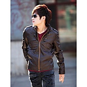 Men 's Outwear Denim Algodão justa